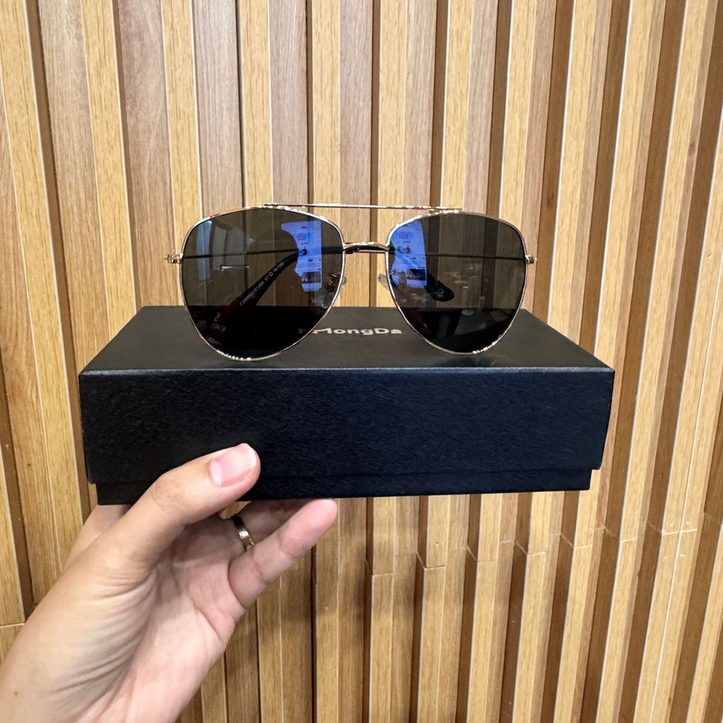 Kính râm MONGDA Cabin Classic FJXM063-S149A (fullbox, kèm hộp + khăn) - Ảnh 7