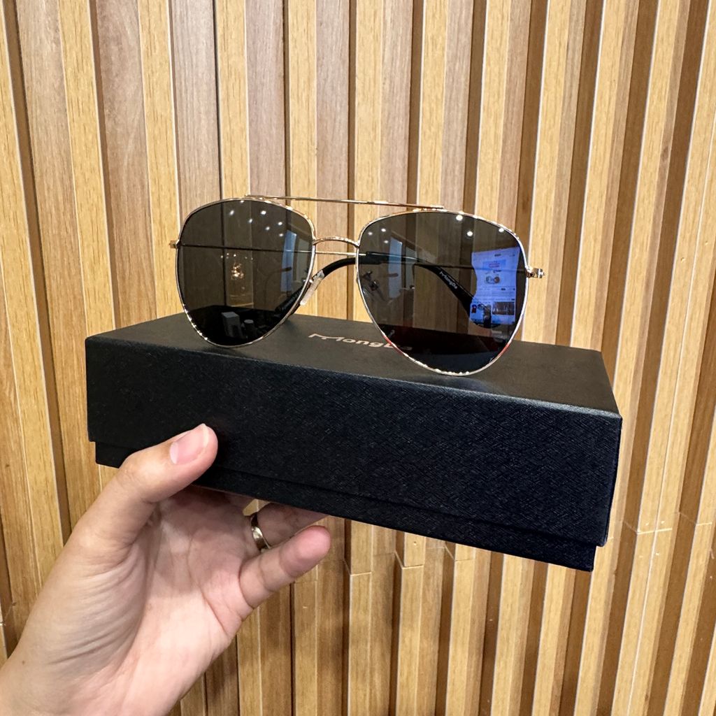 Kính râm MONGDA Cabin Classic FJXM063-S149A (fullbox, kèm hộp + khăn) - Ảnh 9