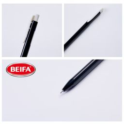 Bút bi Semi Gel BEIFA TB608, ngòi 0.5 MM mực xanh , hộp 40 chiếc