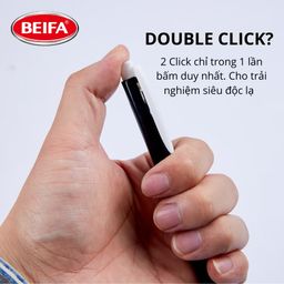 Bút bi Semi Gel BEIFA TB608, ngòi 0.5 MM mực xanh , hộp 40 chiếc