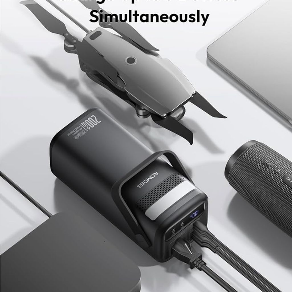  Pin dự phòng 75000mAh ROMOSS PMT705 công suất 200W , có cổng AC 220V - ko hộp - Ảnh 5