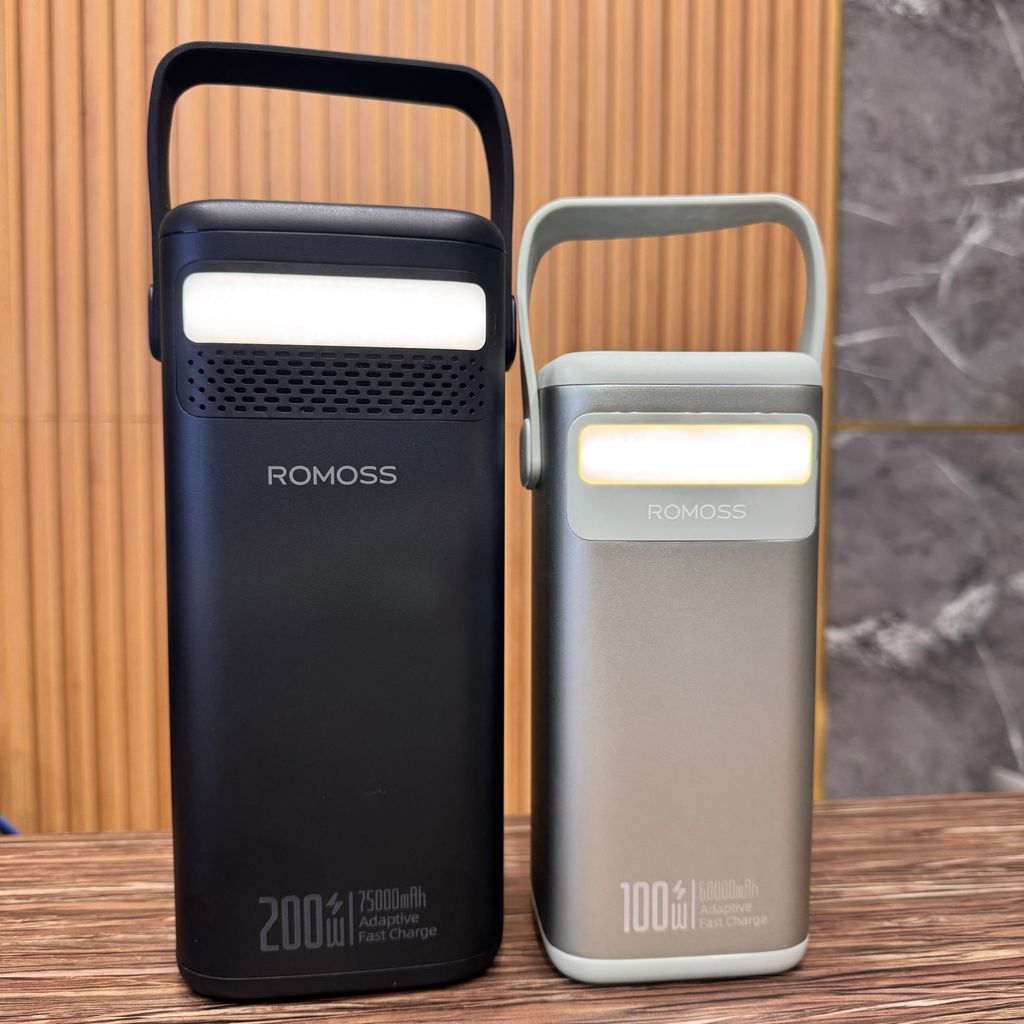  Pin dự phòng 75000mAh ROMOSS PMT705 công suất 200W , có cổng AC 220V - ko hộp - Ảnh 9