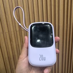 Pin dự phòng 20.000mAh Baseus Qpow Pro sạc nhanh 20W - liền cáp Lightning iPho…