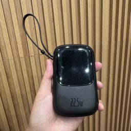 Pin dự phòng 20.000mAh Baseus Qpow Pro sạc nhanh 20W - liền cáp Lightning iPho…
