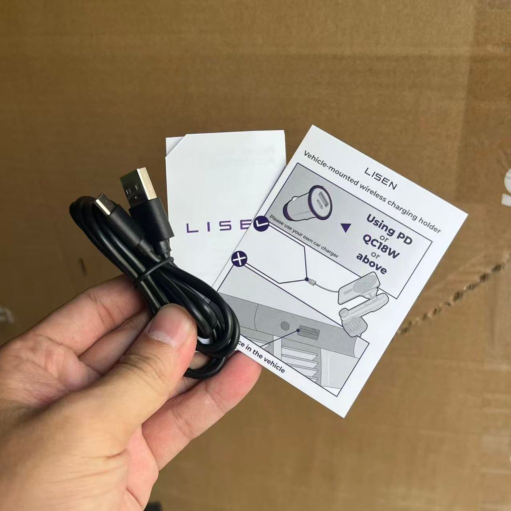 Đế giữ điện thoại Magsafe sạc nhanh không dây 15w hãng LISEN - không hộp - Ảnh 6