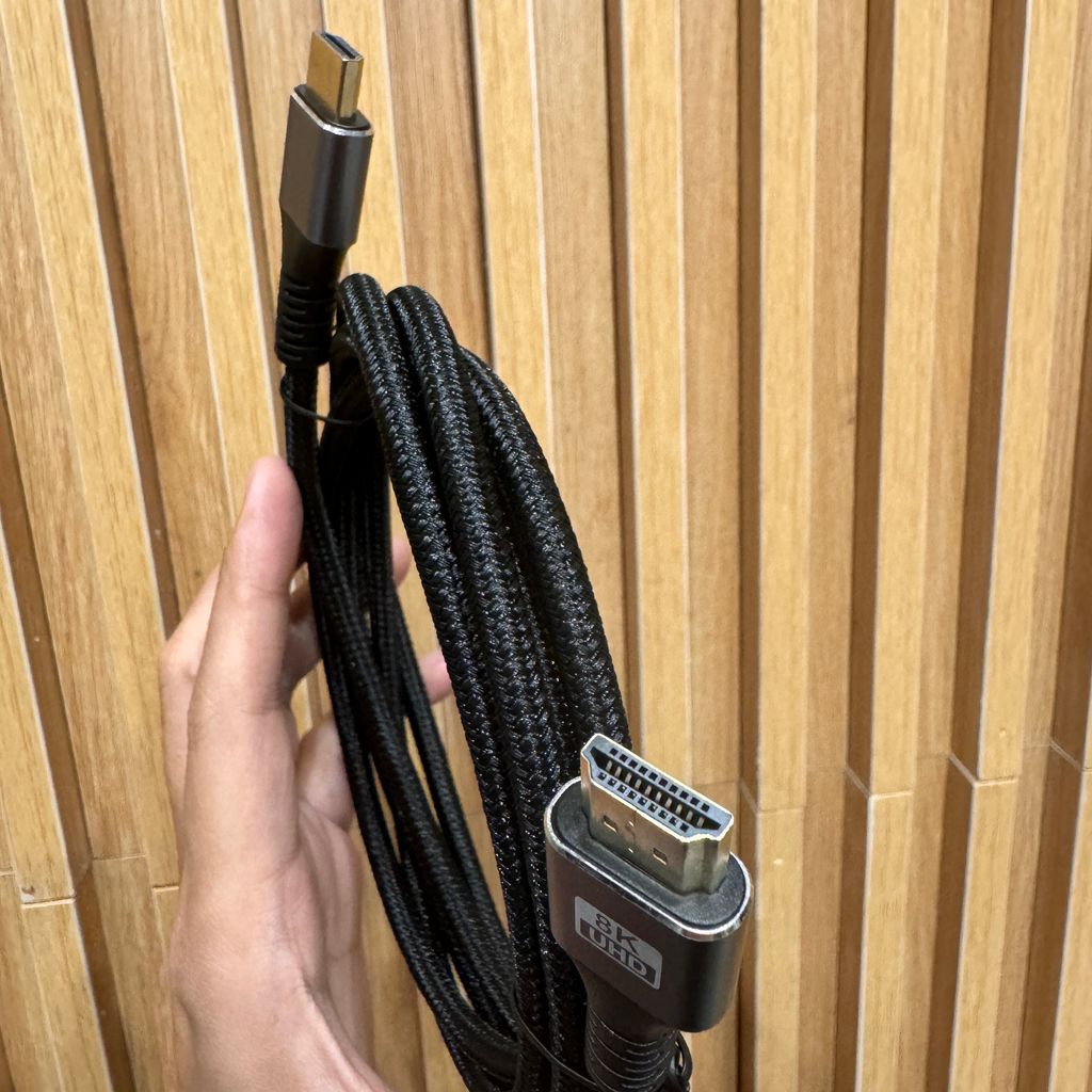 CÁP HDMI 8K UHD ELINK-W, cáp dây dù dài 2M – SIÊU BỀN - Ảnh 6