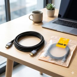 CÁP HDMI 8K UHD ELINK-W, cáp dây dù dài 2M – SIÊU BỀN