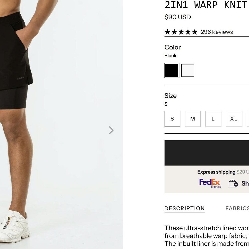 Quần short thể thao NOSO 2 in 1 (UK), chơi Pickleball , gym, chạy bộ.. - Ảnh 7