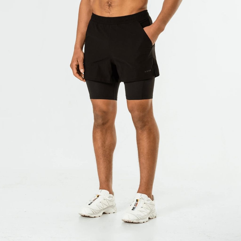 Quần short thể thao NOSO 2 in 1 (UK), chơi Pickleball , gym, chạy bộ..