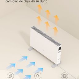 Máy sưởi điện đối lưu cảm ứng Xiaomi Smartmi 1S ( kết nối App), bản quốc tế