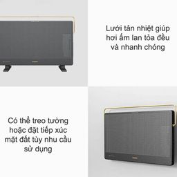 Máy sưởi thông minh Xiaomi Smartmi Graphene GR-H – 3 chế độ, có sấy khăn