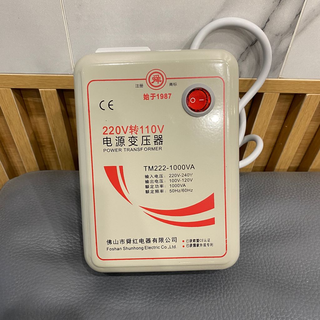 Bộ đổi nguồn 220V sang 110V SHUNHONG 1000W  - Ảnh 7