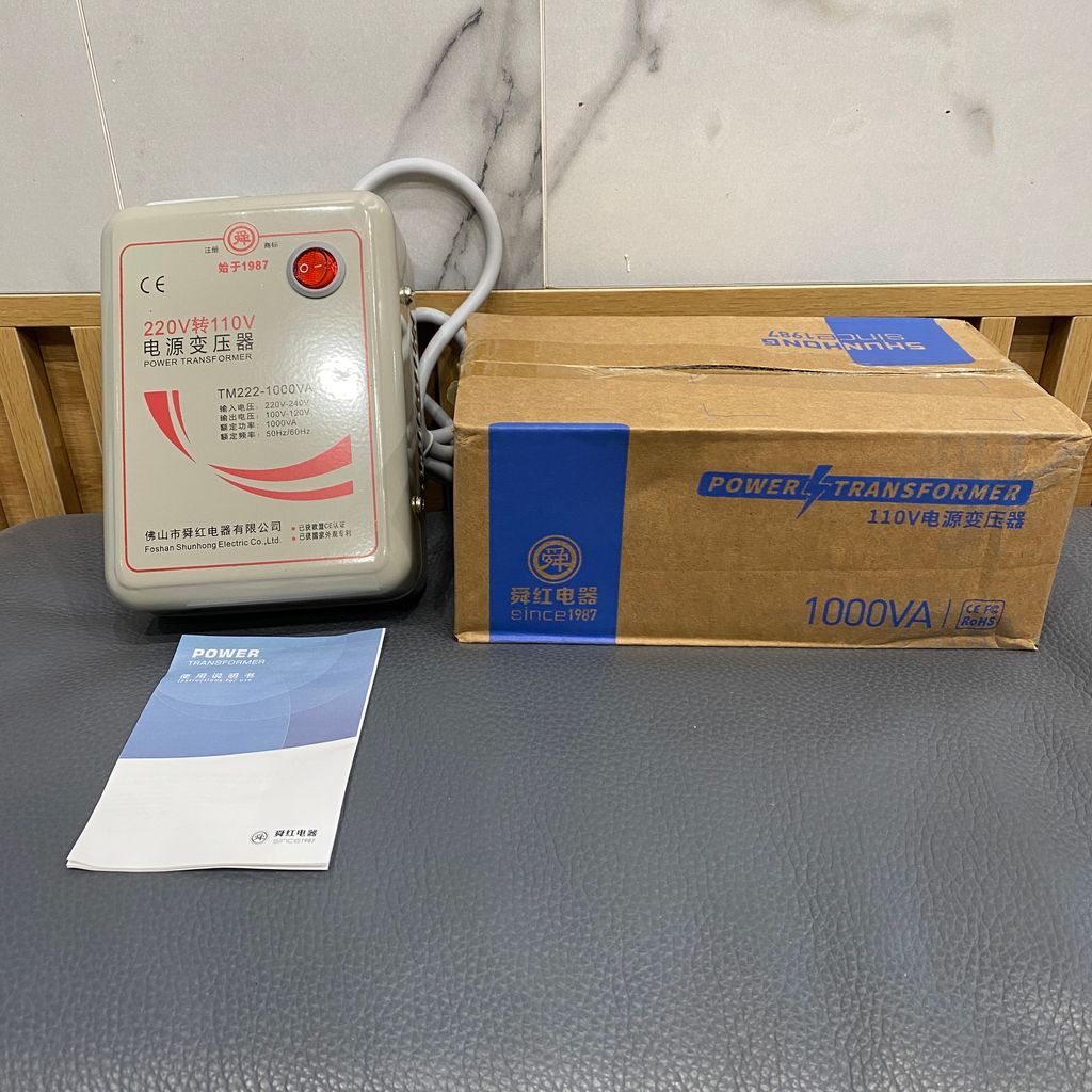 Bộ đổi nguồn 220V sang 110V SHUNHONG 1000W  - Ảnh 8