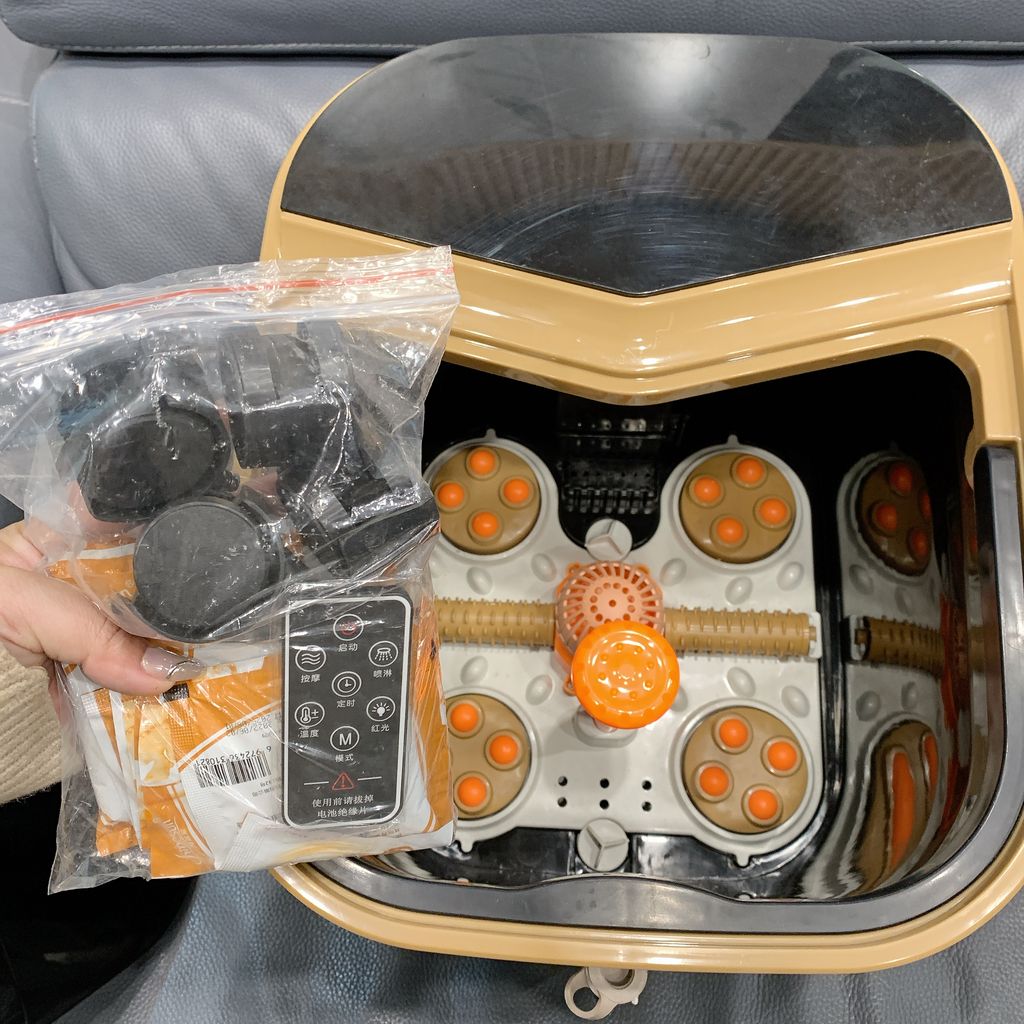 BỒN NGÂM CHÂN MASSAGE YUBO YB-R7 - Ảnh 7