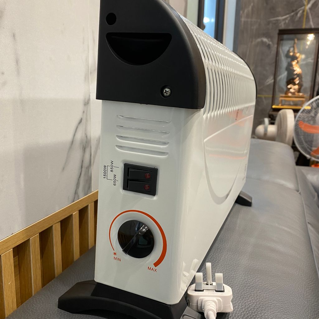 {Order giao 20/1} Máy sưởi điện đối lưu hãng Tom Moritz 1500W - Ảnh 6