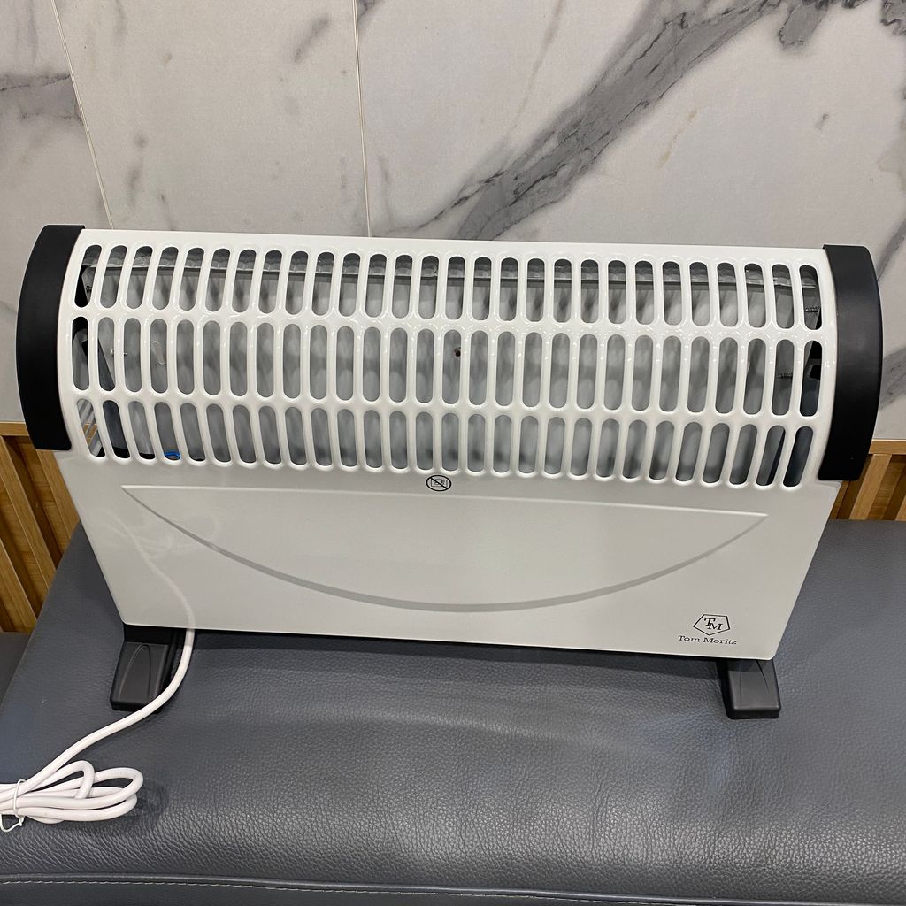 {Order giao 20/1} Máy sưởi điện đối lưu hãng Tom Moritz 1500W - Ảnh 2