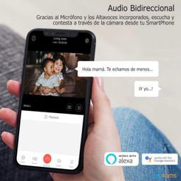 Camera xoay thông minh Blurams S15F, hỗ trợ Google assistant