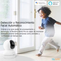Camera xoay thông minh Blurams S15F, hỗ trợ Google assistant