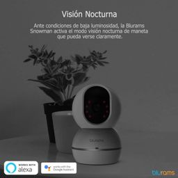 Camera xoay thông minh Blurams S15F, hỗ trợ Google assistant