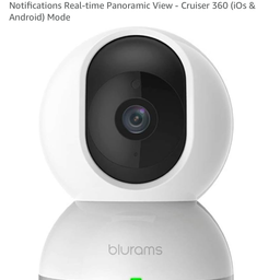 Camera xoay thông minh Blurams S15F, hỗ trợ Google assistant