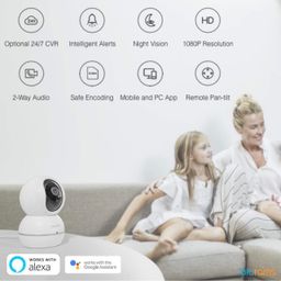 Camera xoay thông minh Blurams S15F, hỗ trợ Google assistant
