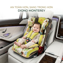 Ghế an toàn trẻ em trên Ô TÔ Diono Monterey 2™ (15-36kg) - thương hiệu Mỹ