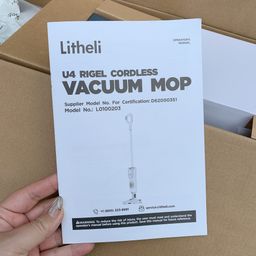 Máy lau nhà & hút bụi 2 trong 1 hãng Litheli - U4VM34