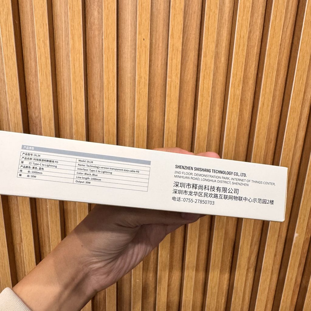 Cáp sạc iPhone C to L dây dù, dài 1.2m RBS DL34 , thiết kế lộ bảng mạch - Ảnh 3