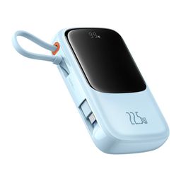 Pin dự phòng 20.000mAh Baseus Qpow sạc nhanh - liền cáp Type C 22.5W và Lightn…