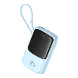 Pin dự phòng 20.000mAh Baseus Qpow sạc nhanh - liền cáp Type C 22.5W và Lightn…