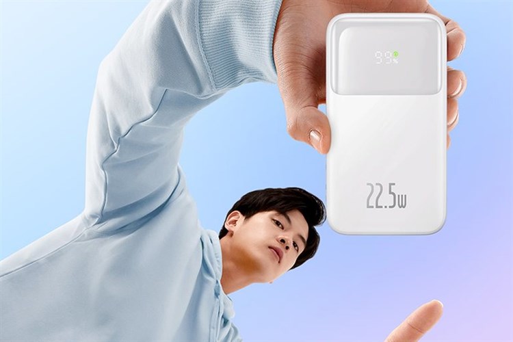 Pin dự phòng Baseus 20.000mAh sạc nhanh 22,5W liền cáp Type C và Lightning - PPMD20 - Ảnh 3
