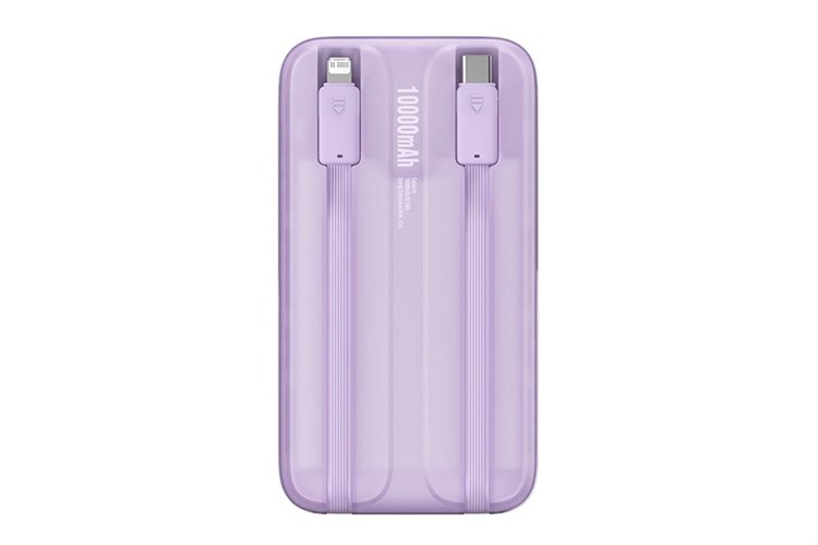 Pin dự phòng Baseus 10.000mAh sạc nhanh 22,5W liền 2 cáp - PPMD10 (C + C) hoặc (C + L) - Ảnh 5