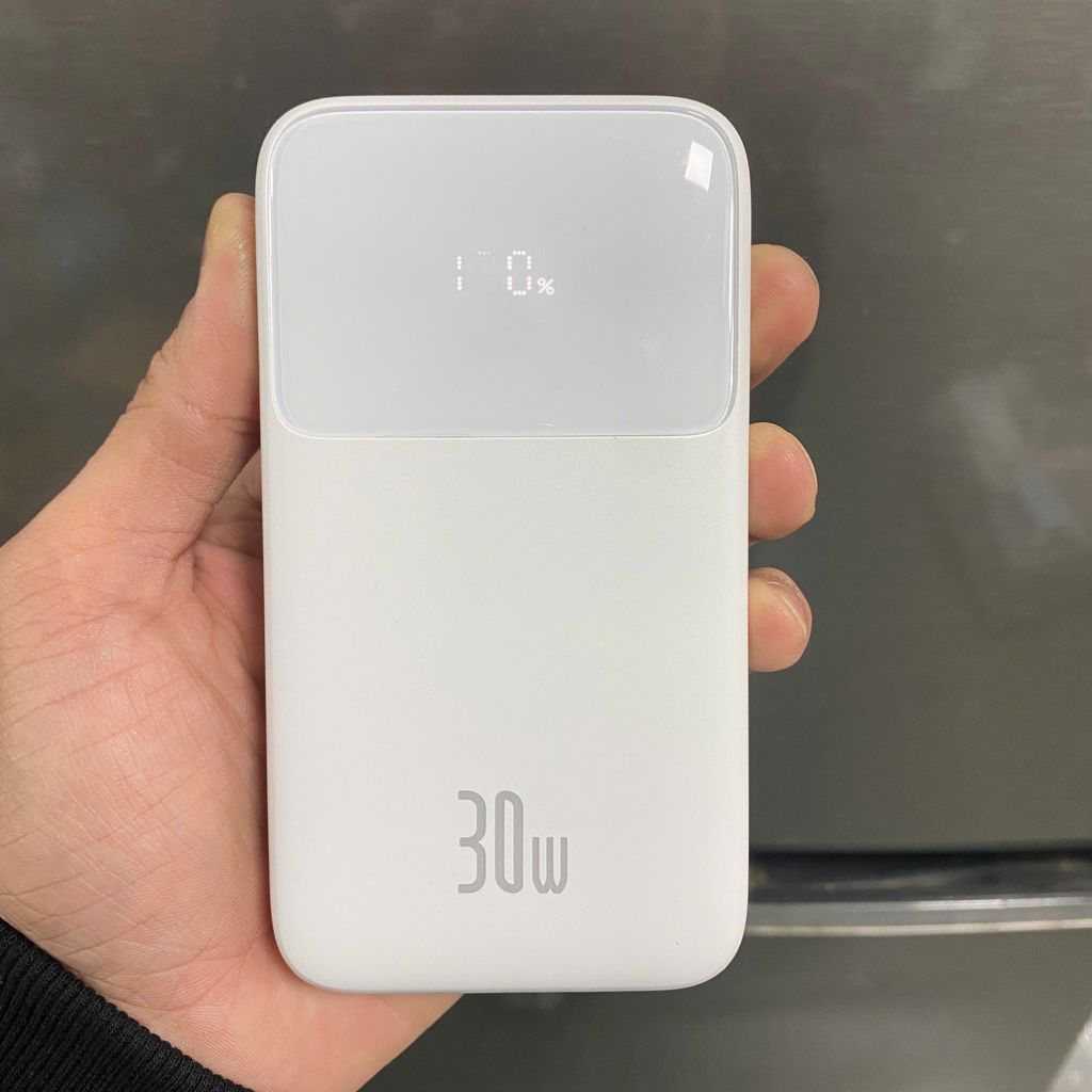 Pin dự phòng 10.000mAh/20.000mAh Baseus Comet series sạc nhanh 30W liền cáp Type C và Type C - Ảnh 7