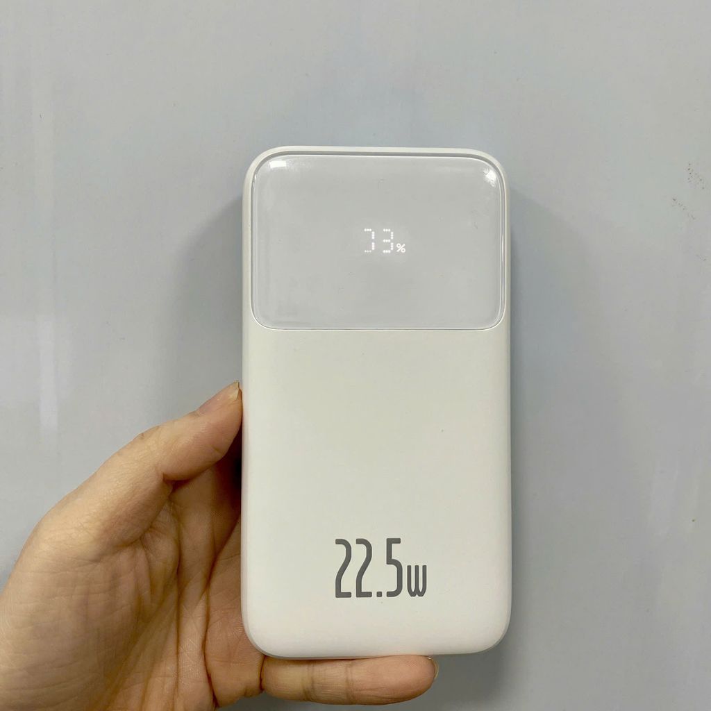  Pin dự phòng 22.5W 20.000mAh/ 10.000mAh Baseus 22,5W liền 3 cáp C+M+L (Túi) - PPMD2-10 và PPMD2-20 - Ảnh 7