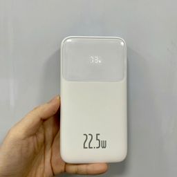 Pin dự phòng 22.5W 20.000mAh/ 10.000mAh Baseus 22,5W liền 3 cáp C+M+L (Túi) -…
