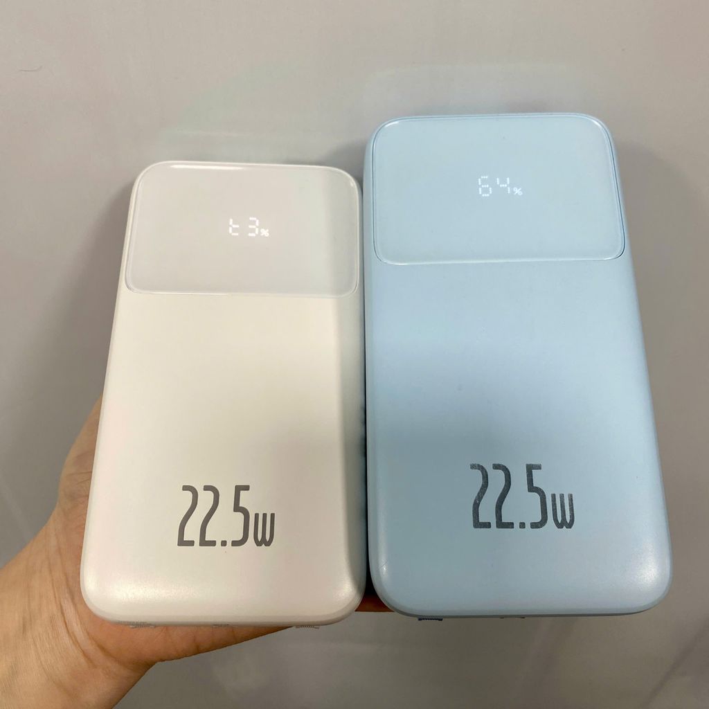  Pin dự phòng 22.5W 20.000mAh/ 10.000mAh Baseus 22,5W liền 3 cáp C+M+L (Túi) - PPMD2-10 và PPMD2-20 - Ảnh 10