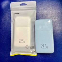 Pin dự phòng 22.5W 20.000mAh/ 10.000mAh Baseus 22,5W liền 3 cáp C+M+L (Túi) -…