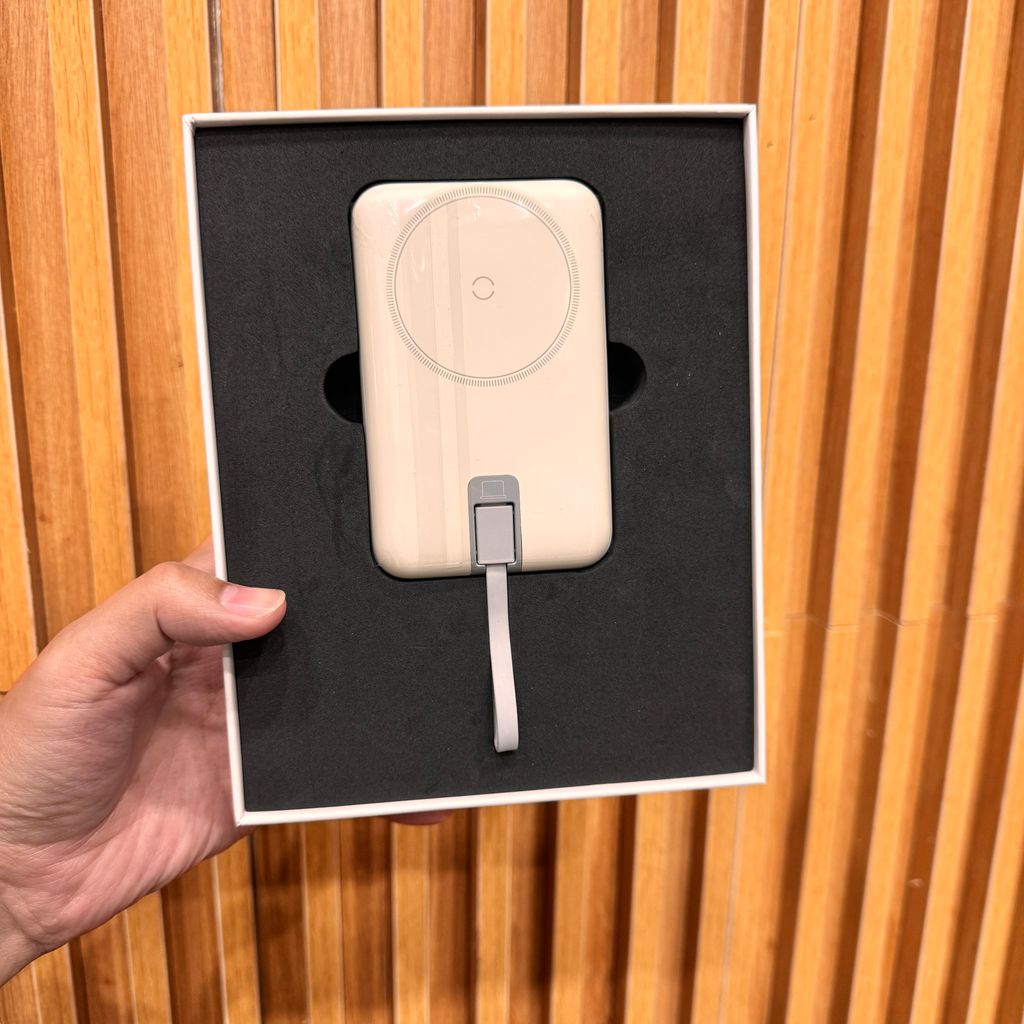 Pin dự phòng 10.000mAh MOVESPEED sạc nhanh không dây, kèm cáp Type-C, phiên bản LIHUA GRAND HOTEL - Ảnh 6