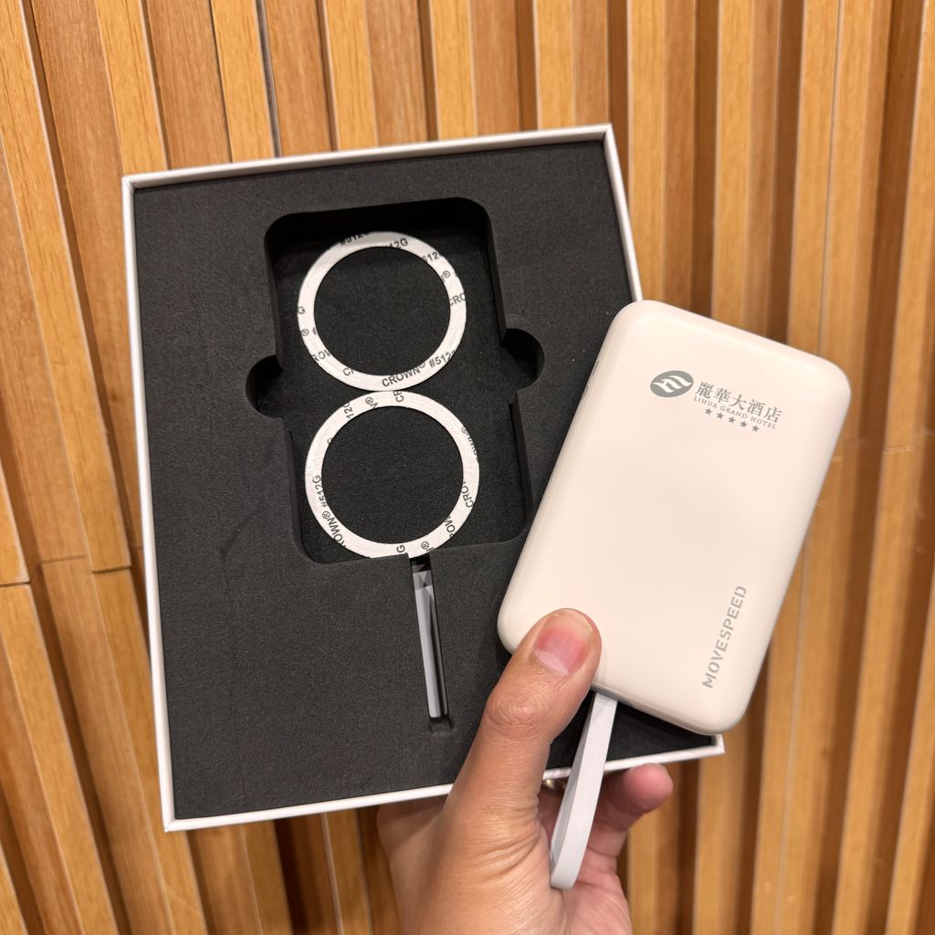 Pin dự phòng 10.000mAh MOVESPEED sạc nhanh không dây, kèm cáp Type-C, phiên bản LIHUA GRAND HOTEL - Ảnh 7