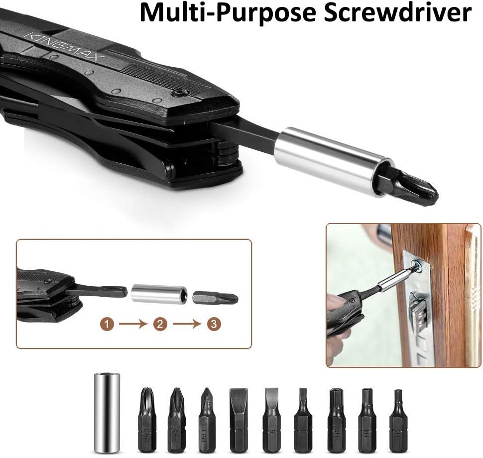 Bộ dụng cụ đa năng KINGMAX 10 in 1 - Ảnh 7