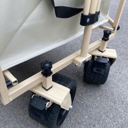 Xe kéo gấp gọn đa năng FREEAIR, camping dã ngoại, kéo đồ nặng - bánh lớn