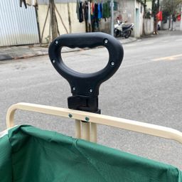 Xe kéo gấp gọn đa năng FREEAIR, camping dã ngoại, kéo đồ nặng - bánh lớn