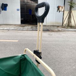 Xe kéo gấp gọn đa năng FREEAIR, camping dã ngoại, kéo đồ nặng - bánh lớn