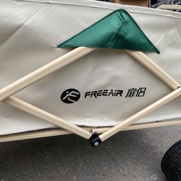 Xe kéo gấp gọn đa năng FREEAIR, camping dã ngoại, kéo đồ nặng - bánh lớn