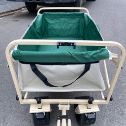 Xe kéo gấp gọn đa năng FREEAIR, camping dã ngoại, kéo đồ nặng - bánh lớn