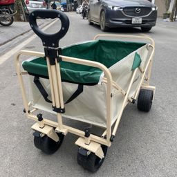 Xe kéo gấp gọn đa năng FREEAIR, camping dã ngoại, kéo đồ nặng - bánh lớn