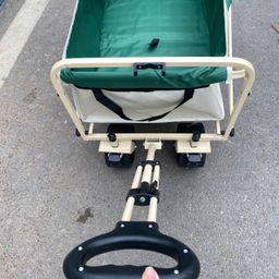 Xe kéo gấp gọn đa năng FREEAIR, camping dã ngoại, kéo đồ nặng - bánh lớn