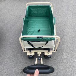 Xe kéo gấp gọn đa năng FREEAIR, camping dã ngoại, kéo đồ nặng - bánh lớn