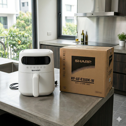 NỒI CHIÊN KHÔNG DẦU SHARP KF-AF-E30DK-W