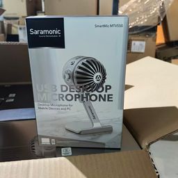 Micro thu âm Saramonic SR-SmartMic MTV550, mic Livestream